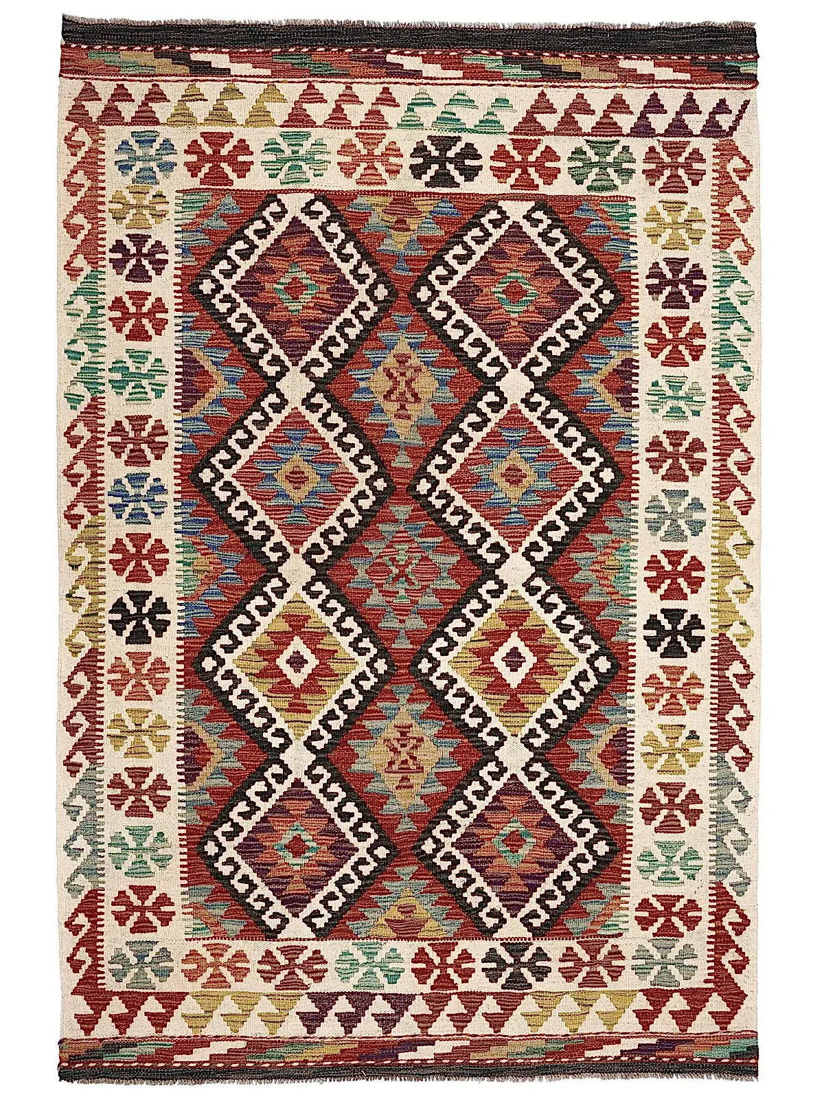 Öğretmenler Halı El Dokuma Ova Halı Kilim ÖDOK475