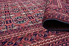 El Dokuma Belcik Kırmızı Yün