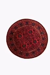 El Dokuma Halmuhammedi Kırmızı Yuvarlak Yün ÖÇYH962