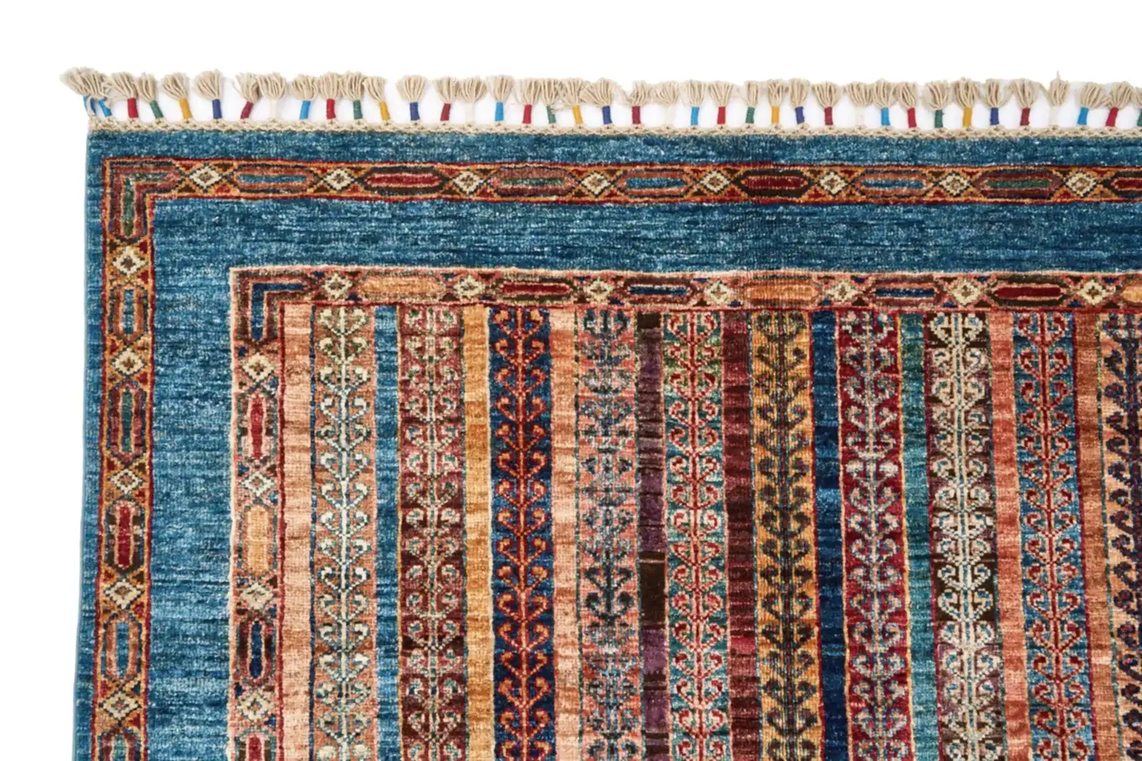 El Dokuma Şal Mavi Yün ÖÇİS1059 El Dokuma Şal Mavi Yün ÖÇİS1059