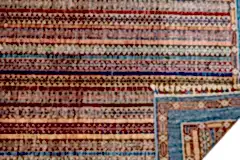El Dokuma Şal Mavi Yün ÖÇİS1059