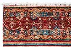 El Dokuma Bahtiyari Çok Renkli Yün ÖÇİB1068