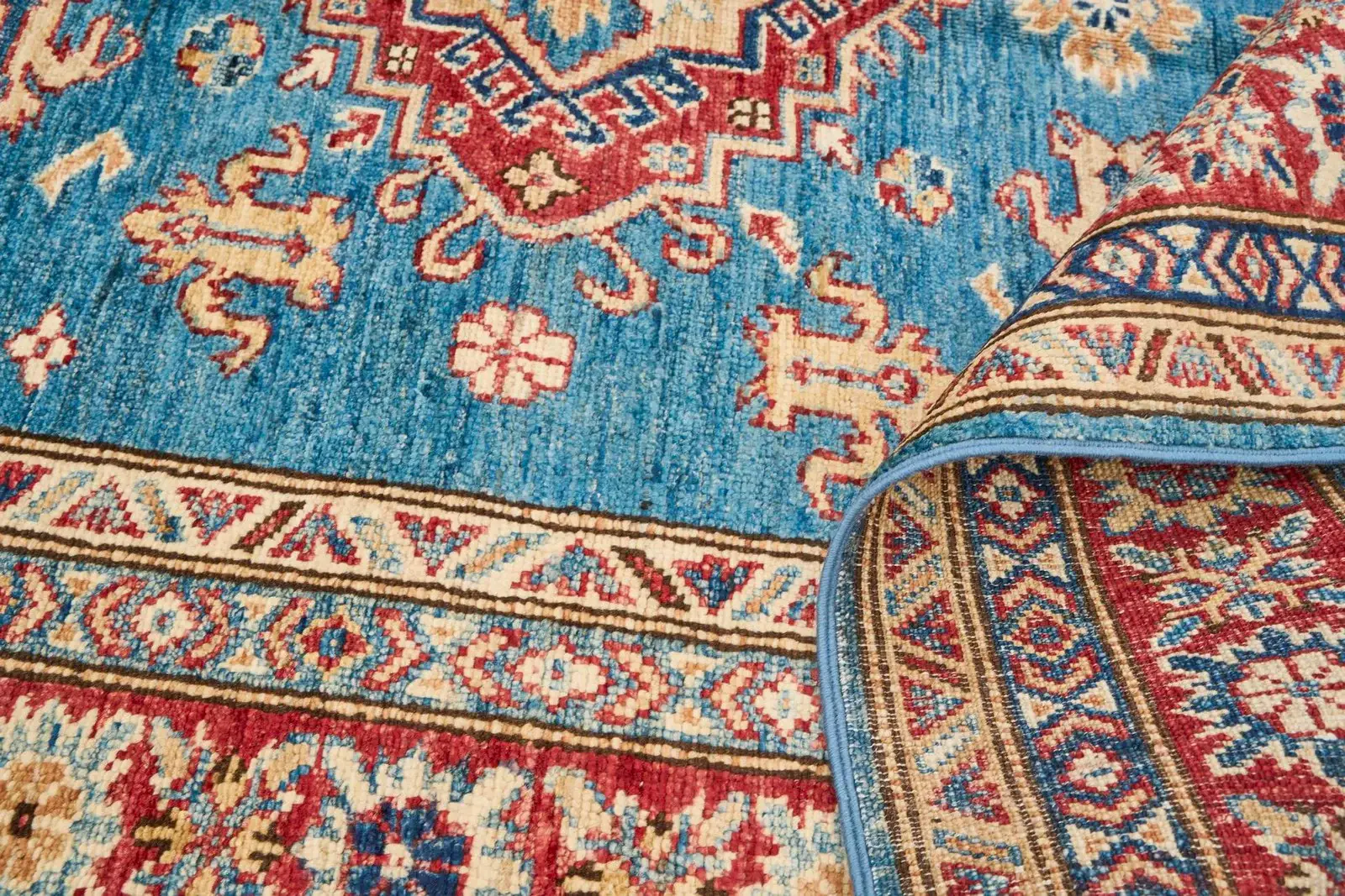 El Dokuma Şirvan Mavi Yün ÖÇİS1074 El Dokuma Şirvan Mavi Yün ÖÇİS1074
