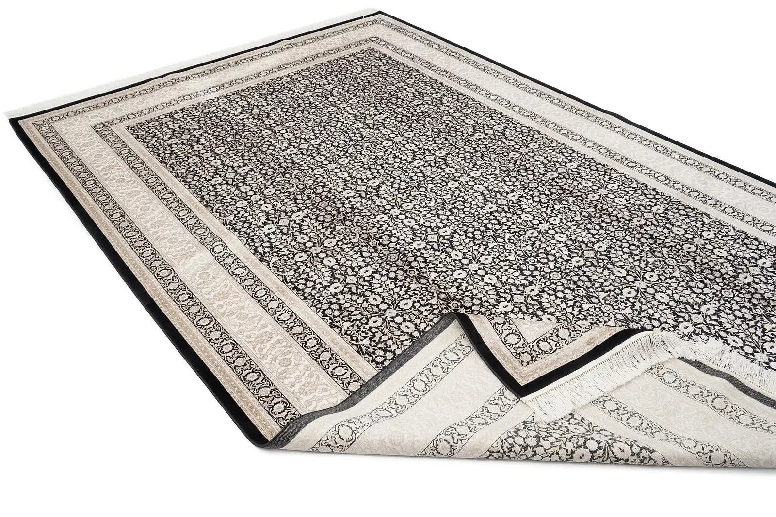 Makine İpek Jumeriah Krem Halı 6186