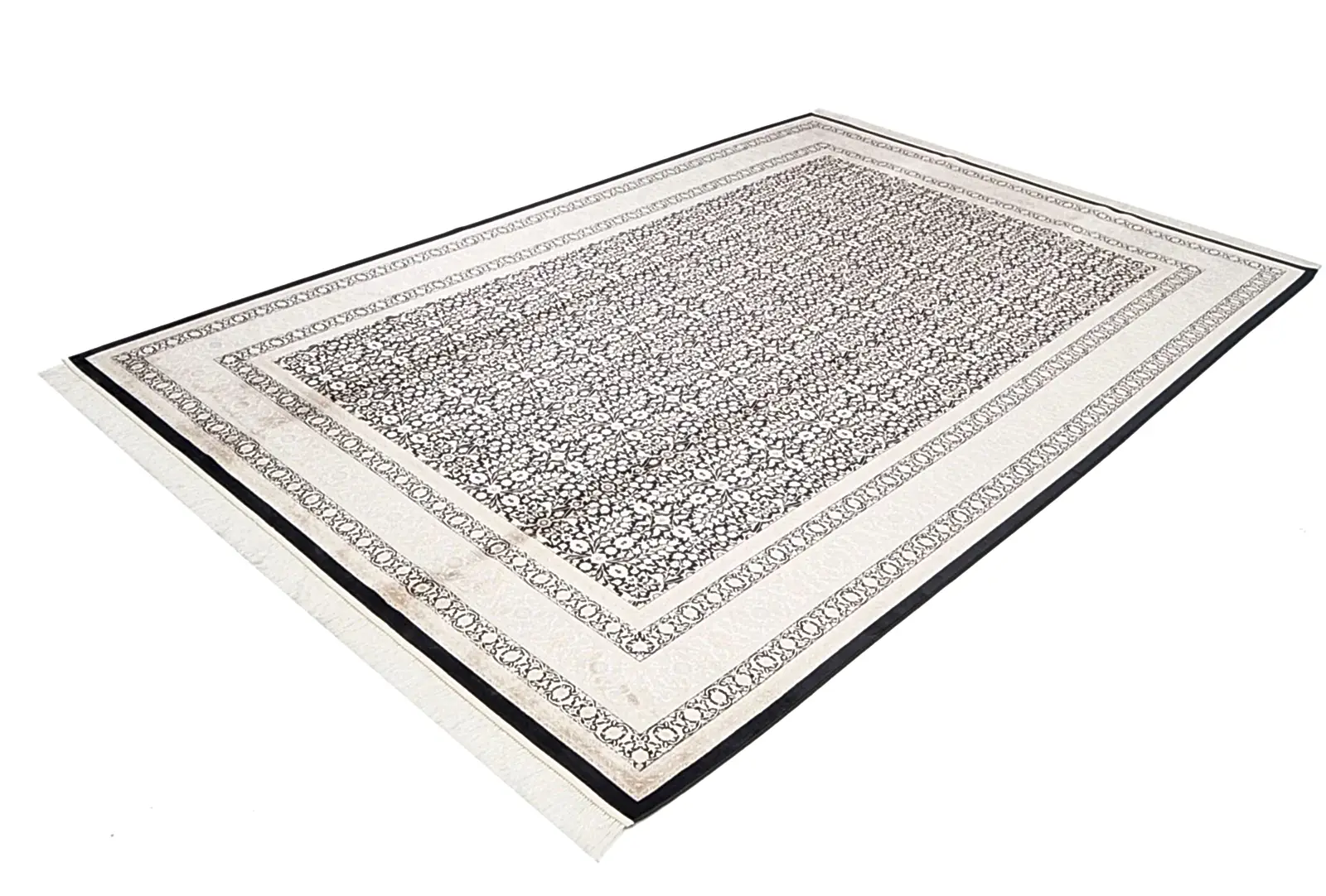 Makine İpek Jumeriah Krem Halı 6186 Makine İpek Jumeriah Krem Halı 6186